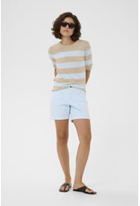 Kaffe Kaffe - Lizza stripe (Feather / Light Blue)