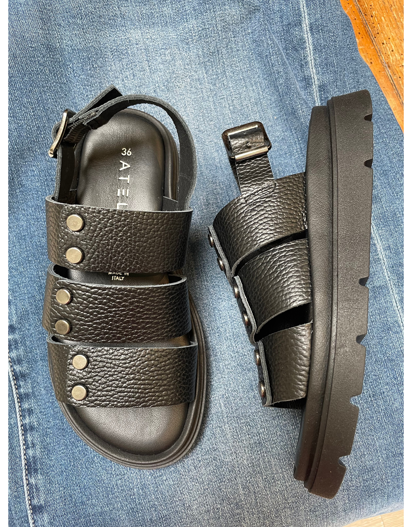 Ateliers Ateliers - Cape Platform Sandal (Black)