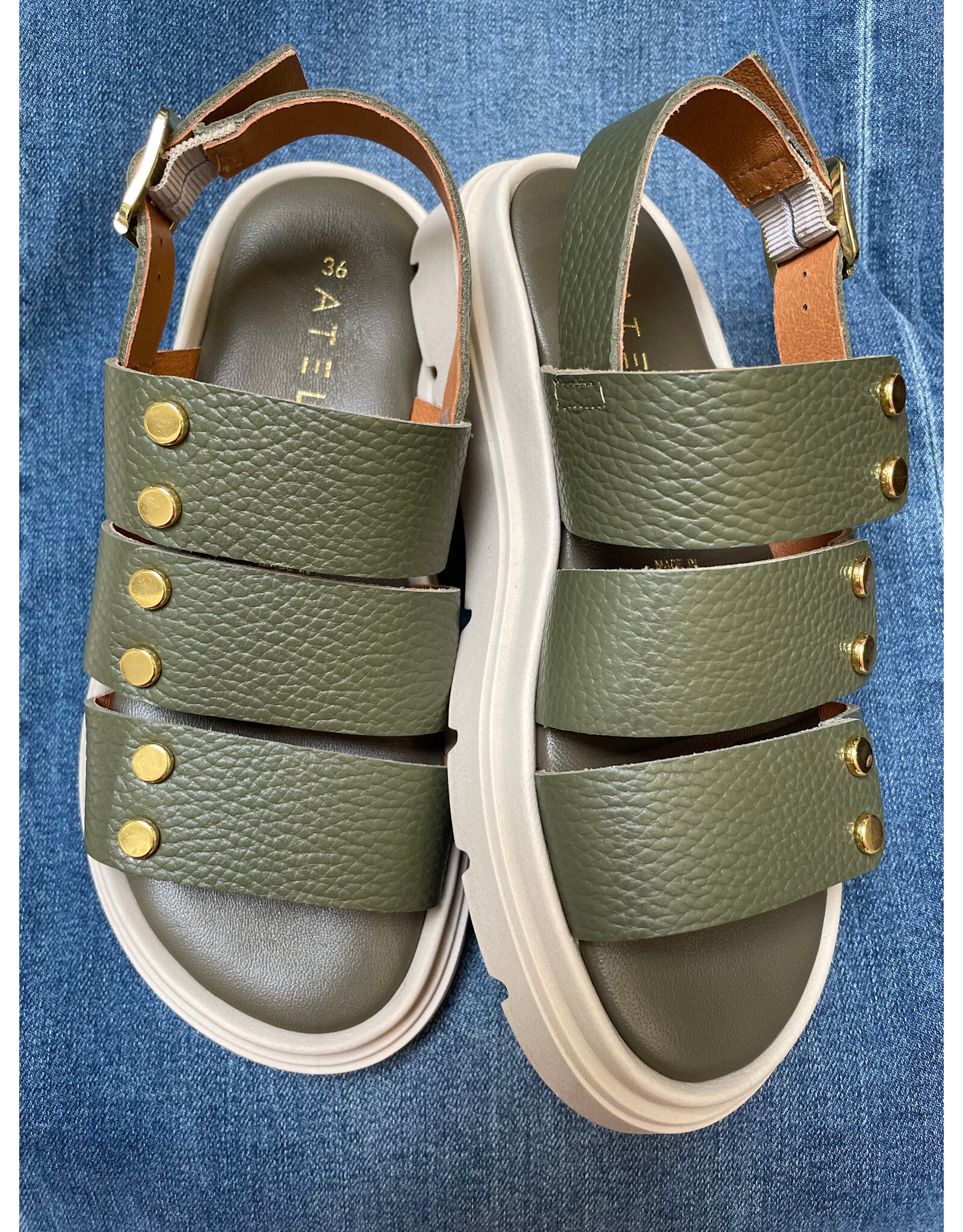 Ateliers Ateliers - Cape Platform Sandal (Khaki)