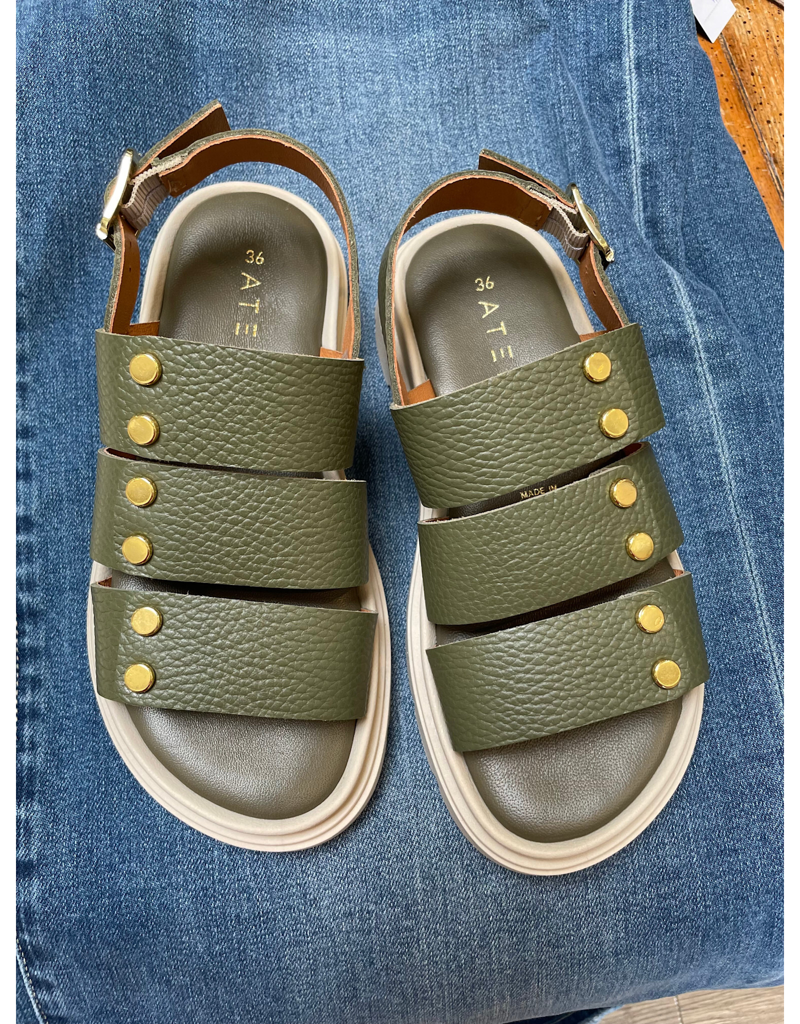 Ateliers Ateliers - Cape Platform Sandal (Khaki)