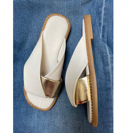 Ateliers Ateliers - Fausto Leather Slide (White)