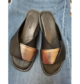 Ateliers Ateliers - Fausto Leather Slide (Black)