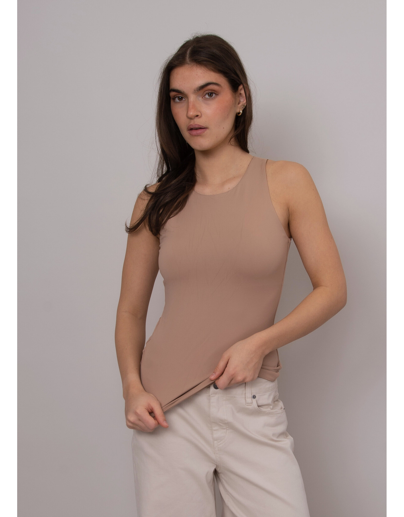 RD Style RD Style - Second Skin Maria Tank (Almond)