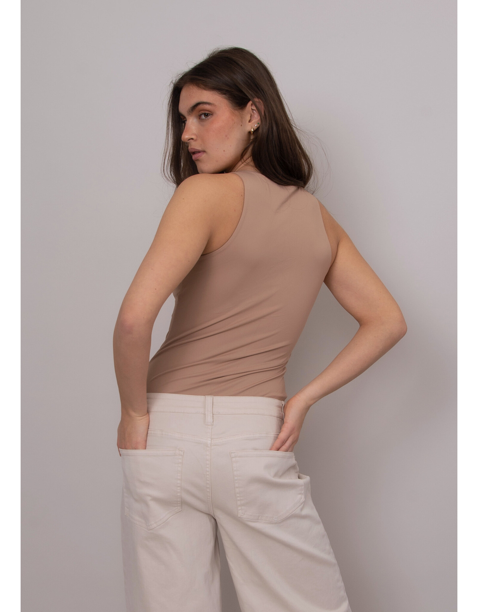 RD Style RD Style - Second Skin Maria Tank (Almond)