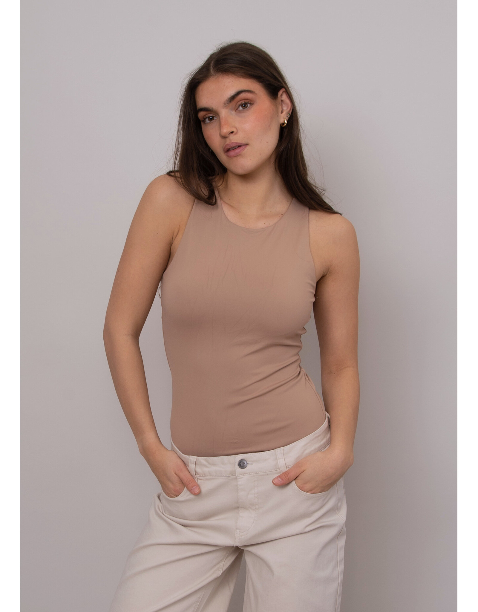 RD Style RD Style - Second Skin Maria Tank (Almond)