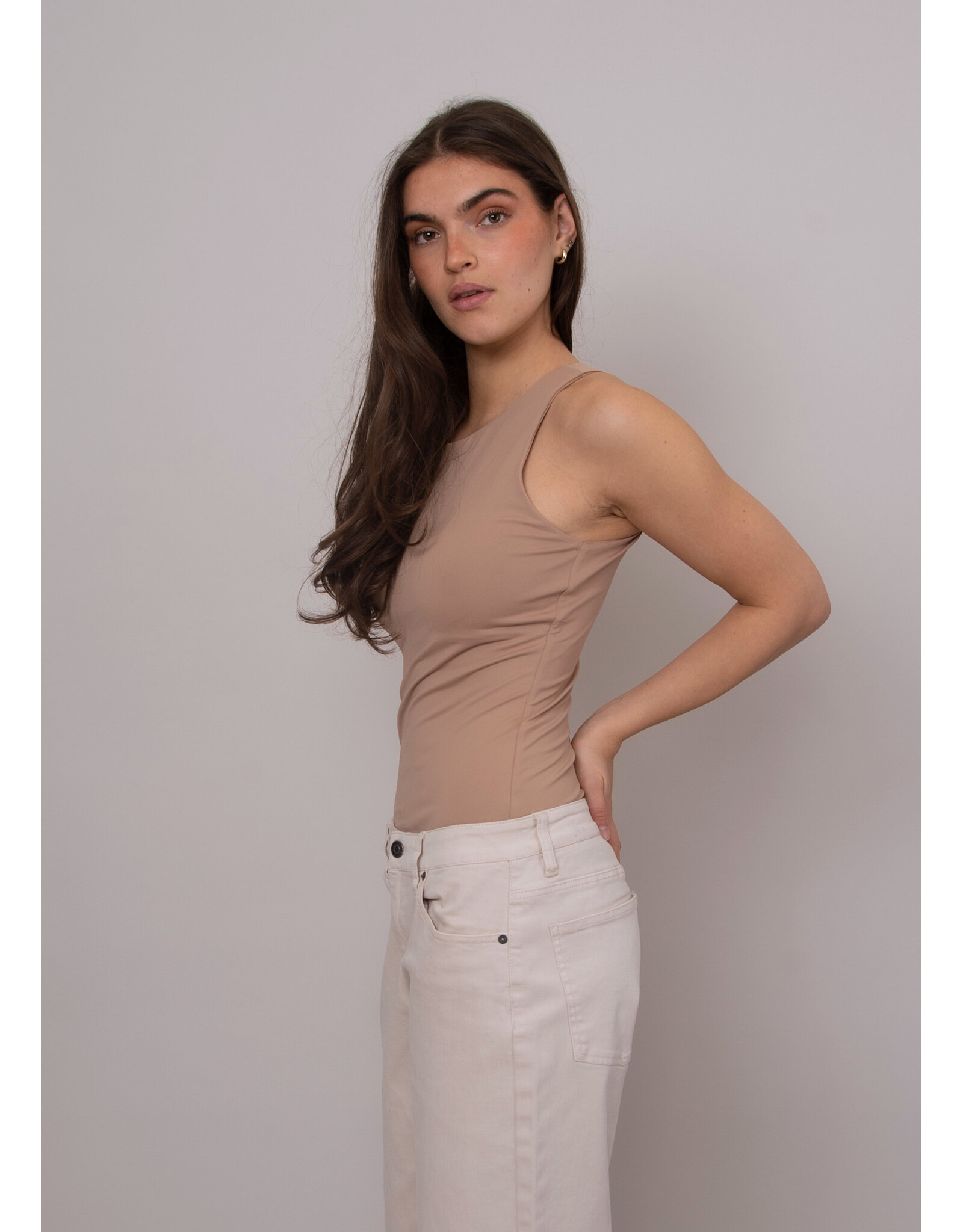 RD Style RD Style - Second Skin Maria Tank (Almond)