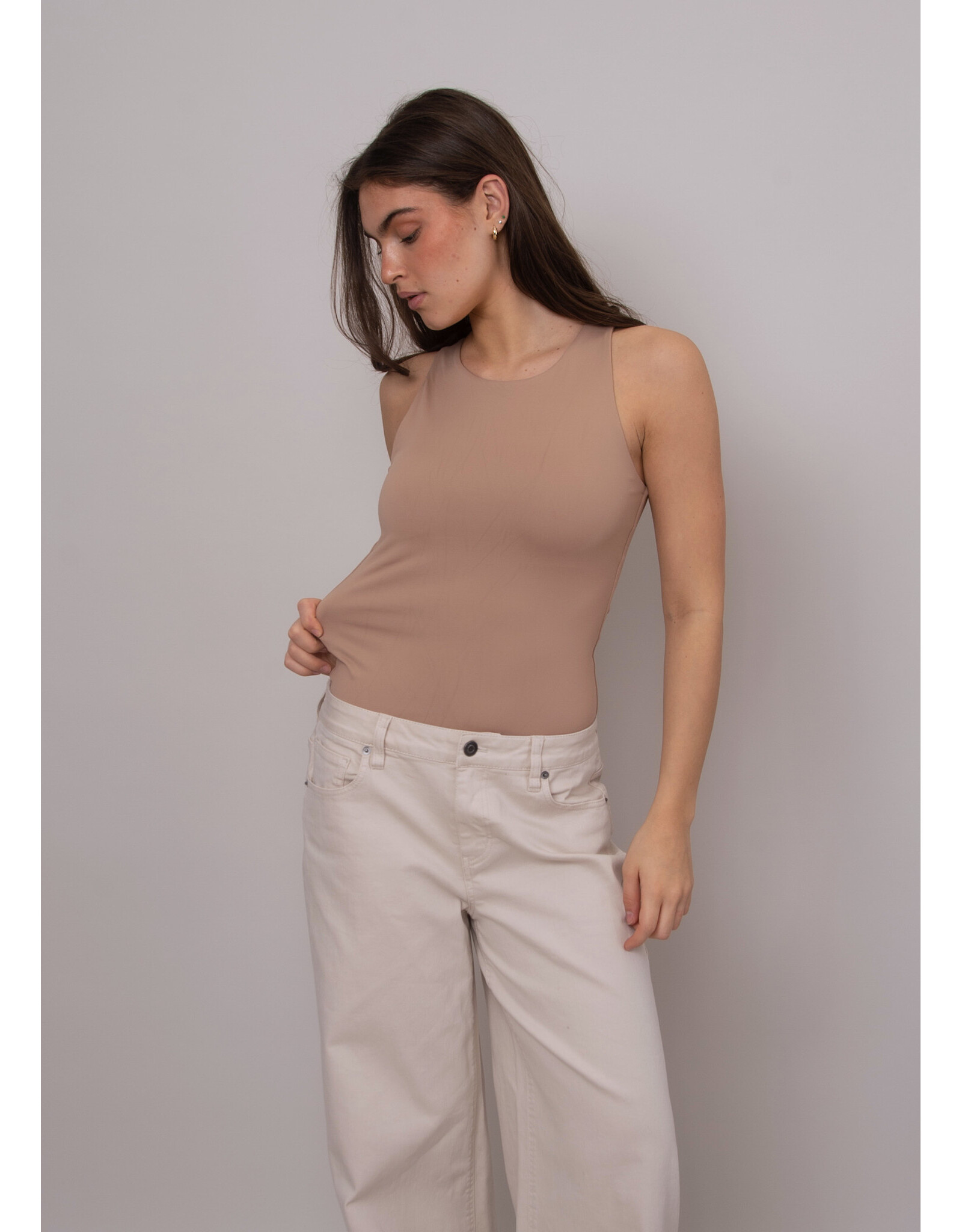 RD Style RD Style - Second Skin Maria Tank (Almond)