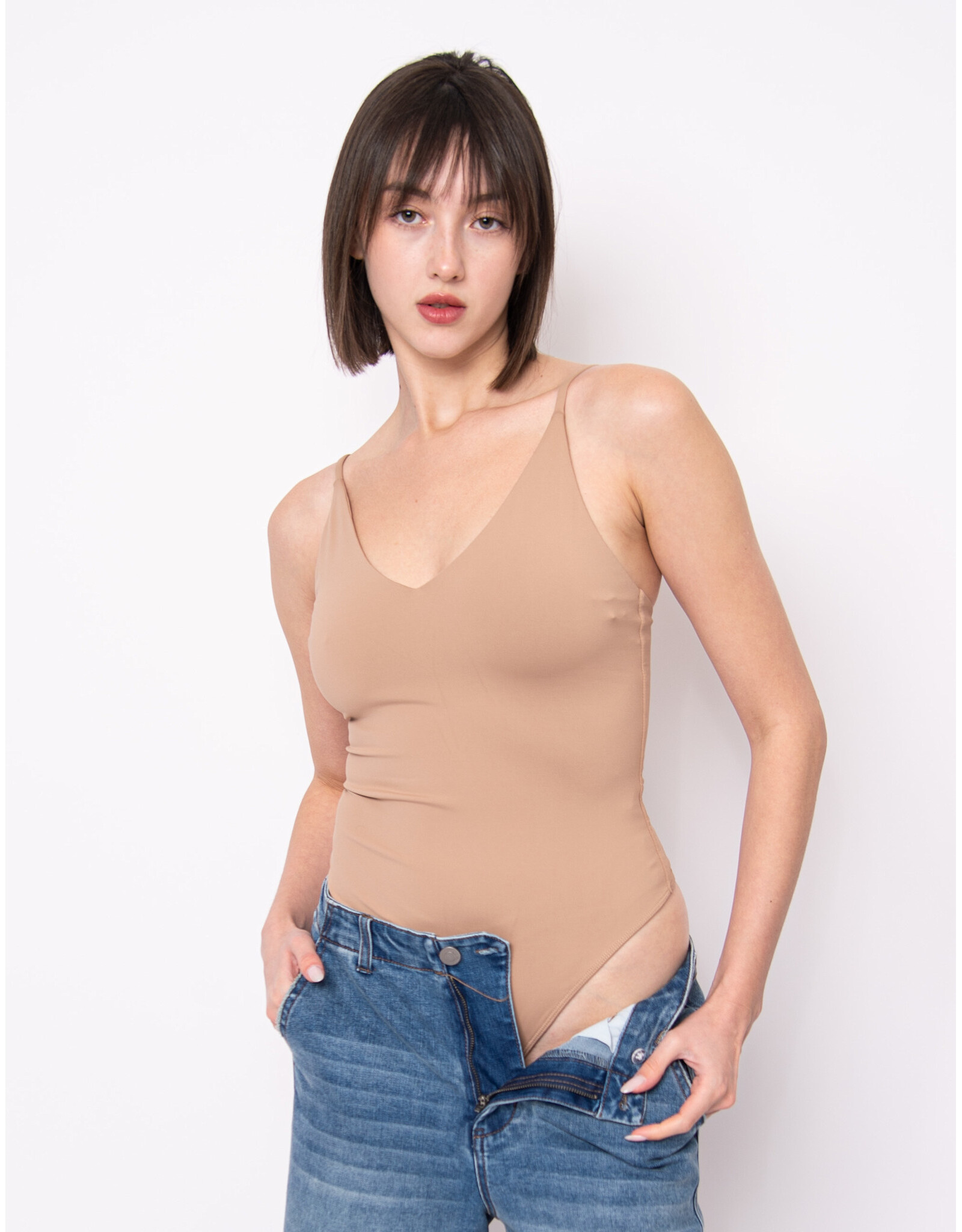 RD Style RD Style - Varen Second Skin Bodysuit (Almond)