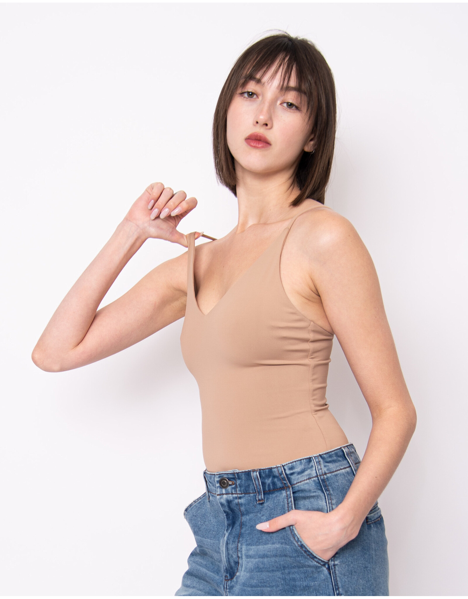 RD Style RD Style - Varen Second Skin Bodysuit (Almond)