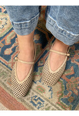 Ateliers Ateliers - Sian Perforated Mary-Jane Flat (Sand)