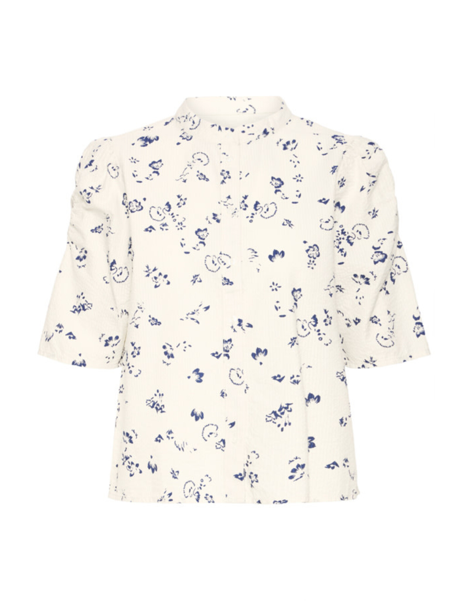 ICHI ICHI - Qwina Shirt (Blue Print)