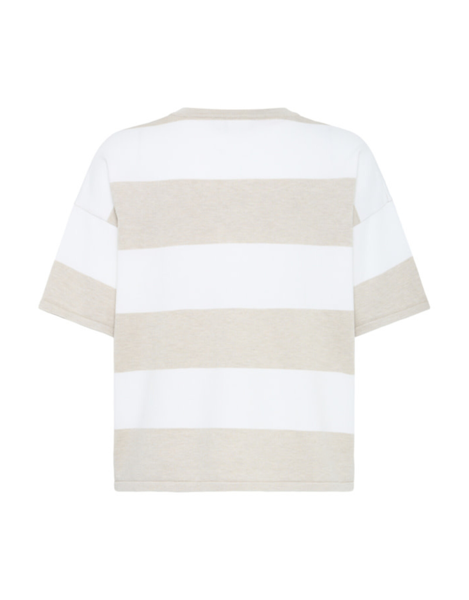 ICHI ICHI - Luls Wide Stripe Pullover (Off White / Oatmeal)