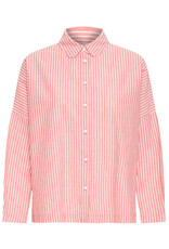 ICHI ICHI - Giley Striped Button Up (Birch / Pink)