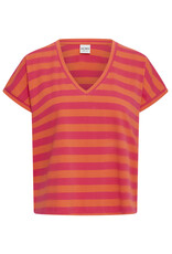 ICHI ICHI - Juniper V Neck Tee (Mandarin)
