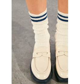 Free people Free People -  Jackson Cozy Stripe Socks (Classic Navy)