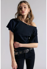 Free people Free People - Lucy Off-The-Shoulder Tee (Black)