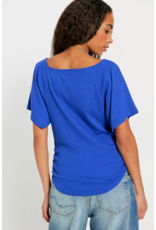Free people Free People - Lucy Off-The-Shoulder Tee (Violet Splendour)