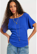 Free people Free People - Lucy Off-The-Shoulder Tee (Violet Splendour)