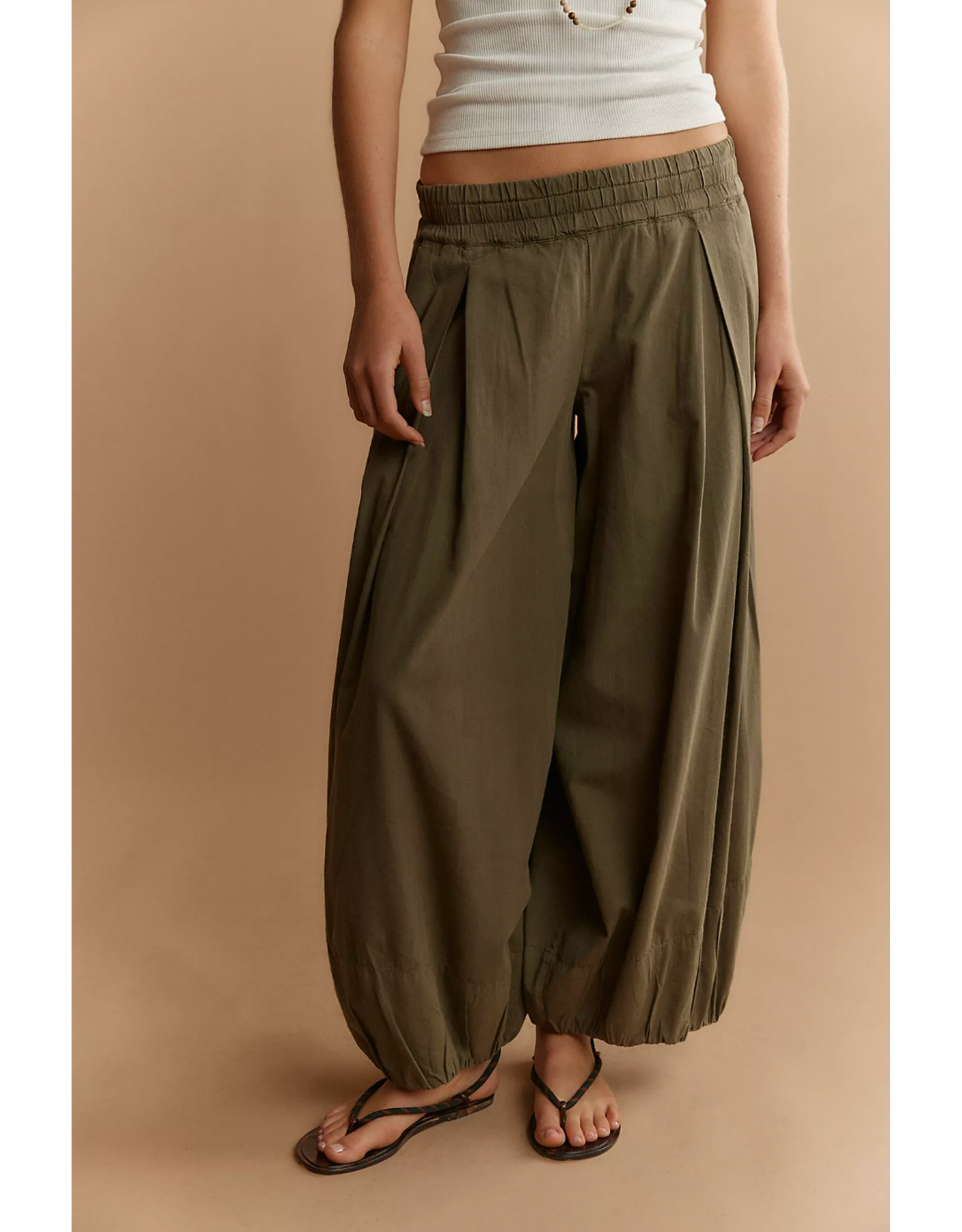 Free people Free People - Moonflower Pull-On Balloon Pants (Sage)