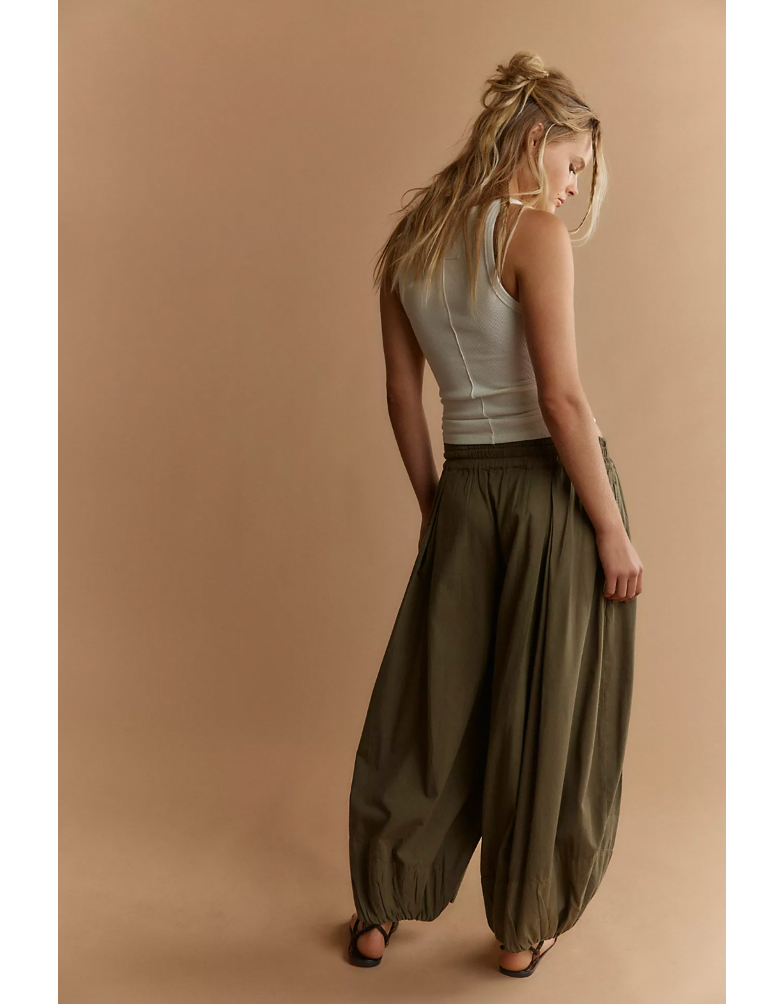 Free people Free People - Moonflower Pull-On Balloon Pants (Sage)