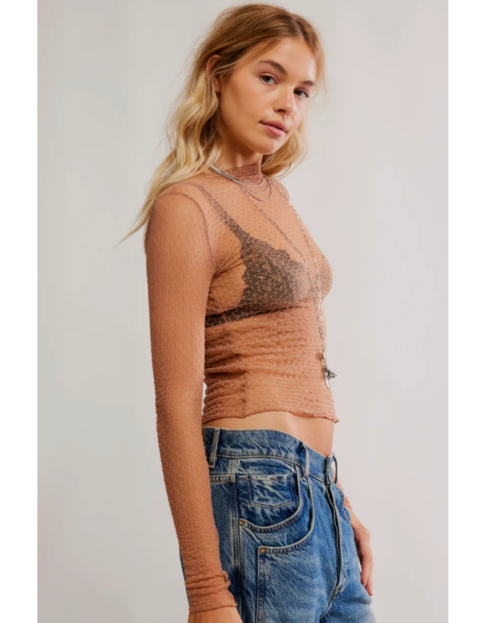 Free people Free People - Minding My Business Top (Soft Wood)