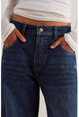 Free people Free People - Good Luck Midrise Barrel Jean (Deep End)