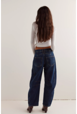 Free people Free People - Good Luck Midrise Barrel Jean (Deep End)