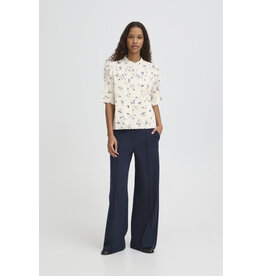 ICHI ICHI - Qwina Shirt (Blue Print)