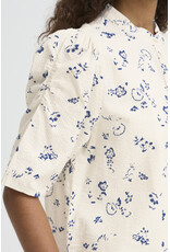 ICHI ICHI - Qwina Shirt (Blue Print)