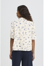 ICHI ICHI - Qwina Shirt (Blue Print)