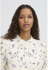 ICHI ICHI - Qwina Shirt (Blue Print)