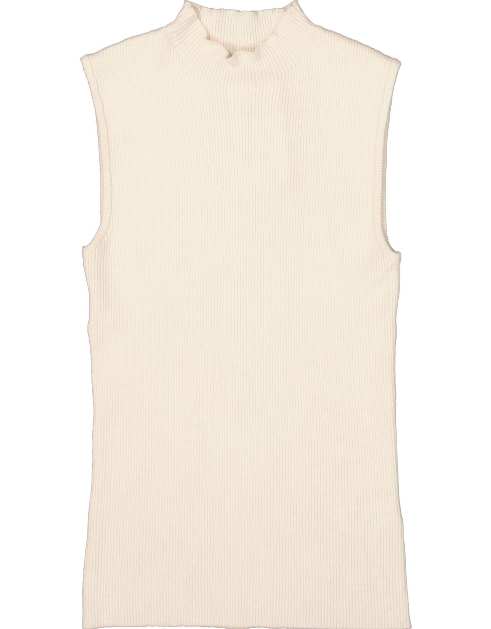 Garcia Garcia - High Neck Sleeveless Top (White)