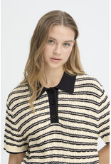 ICHI ICHI - Chany Striped Polo