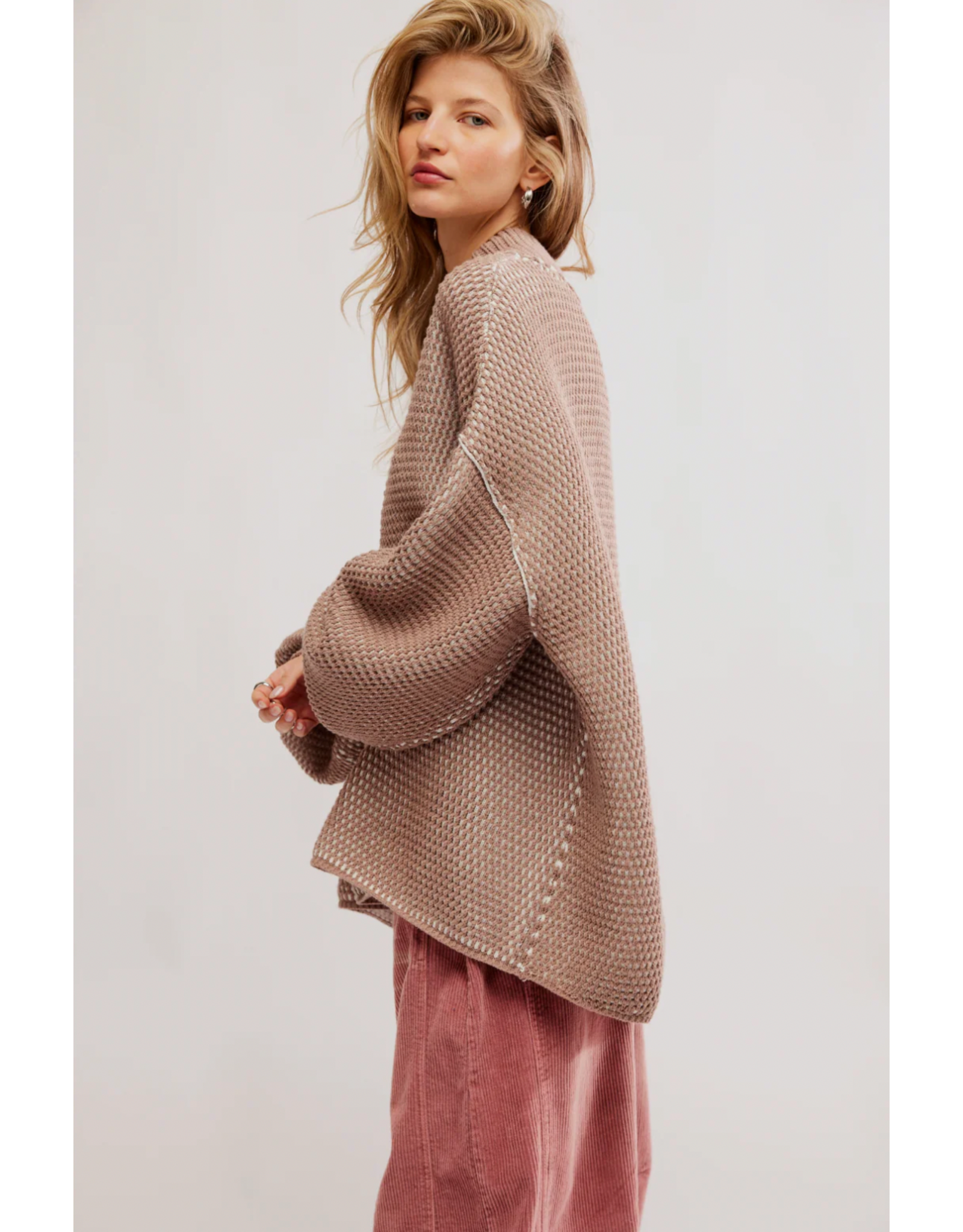 Free people Free People - Maisie Sweater (Stucco Combo)