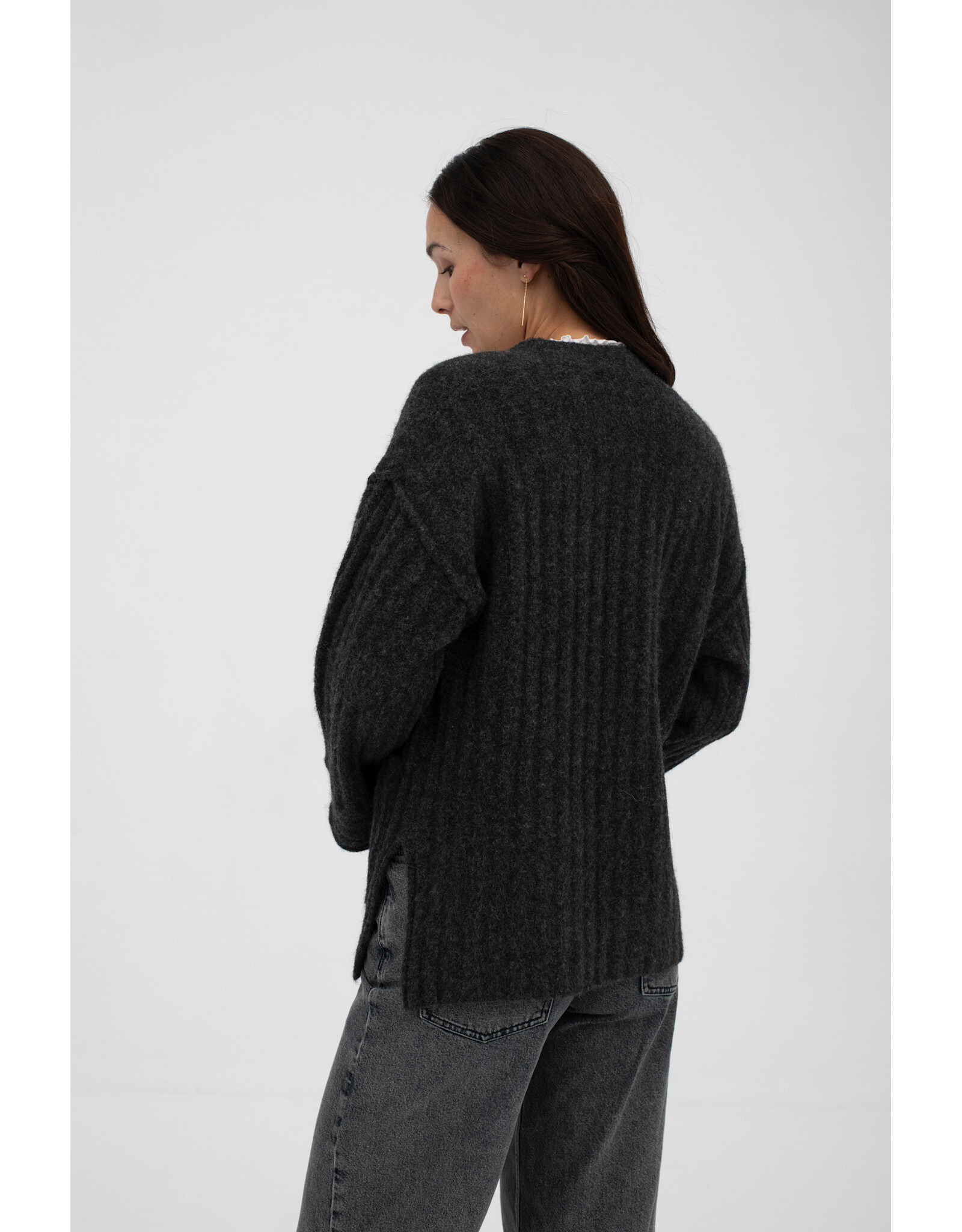 Mus & BomBon Mus & BomBon - Gangam Cardigan (Anthracite)