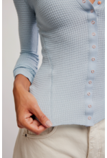 Free people Free People - Going Places Cardi (Pearl Blue)