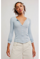 Free people Free People - Going Places Cardi (Pearl Blue)