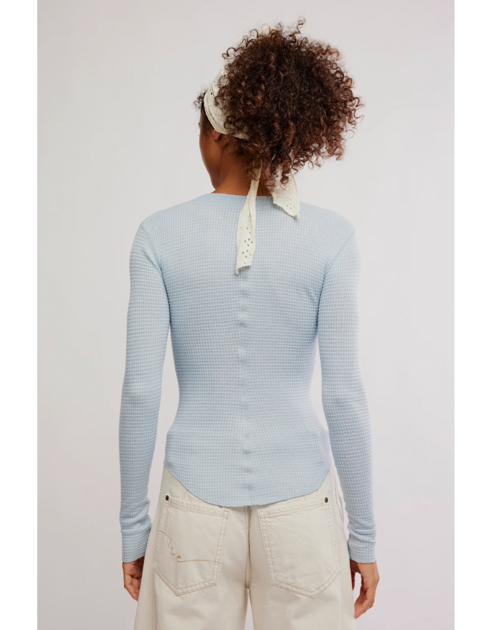 Free people Free People - Going Places Cardi (Pearl Blue)