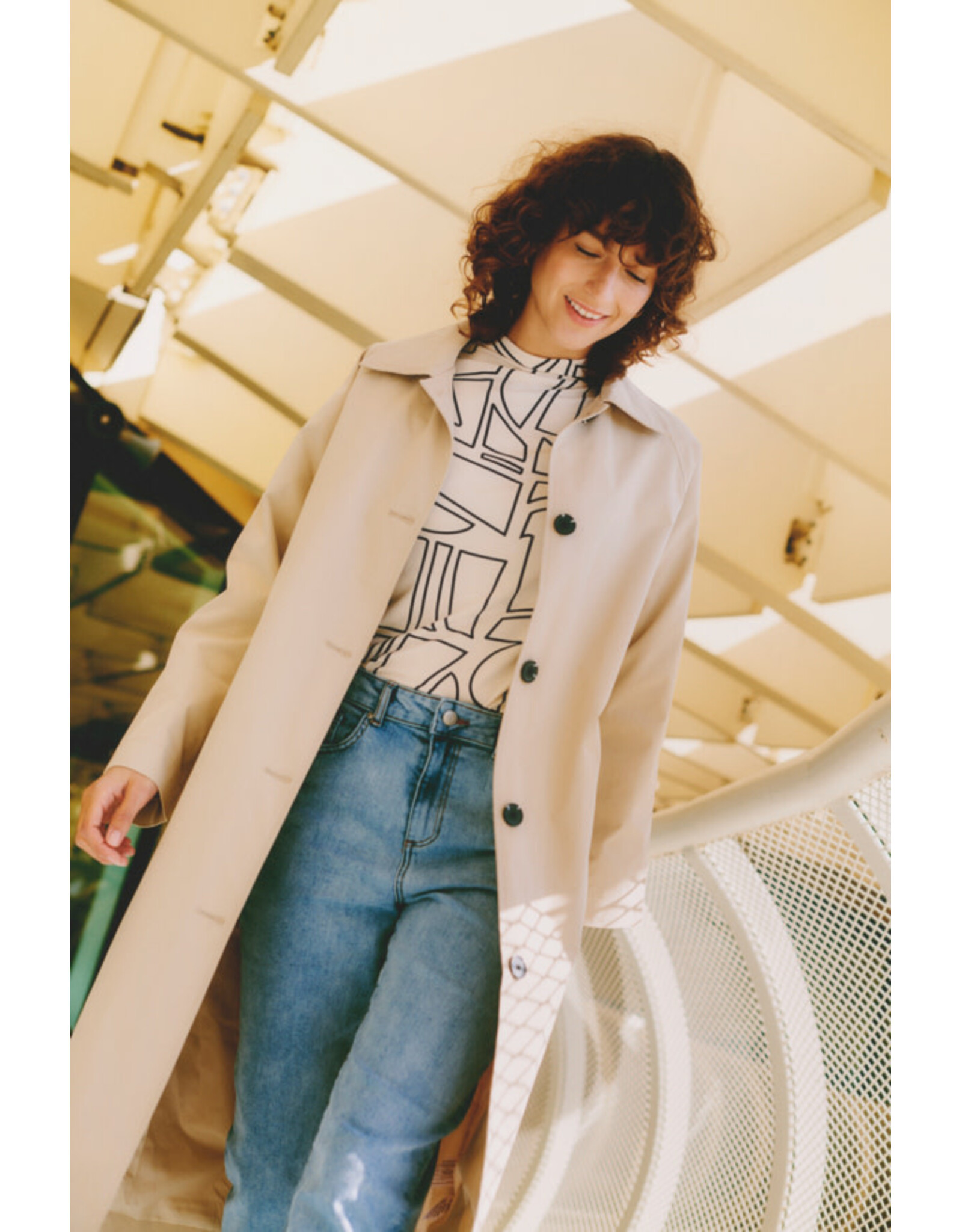 b.young b.young - Mona Coat (Hummus)