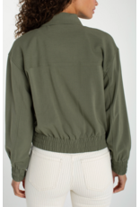 Liverpool Liverpool - Zip Front Jacket (Martini Olive)