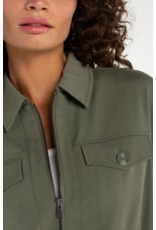 Liverpool Liverpool - Zip Front Jacket (Martini Olive)