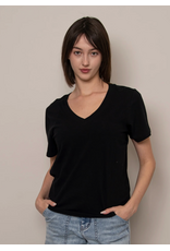 RD Style RD Style - Milla Short Sleeve V Neck Tee (Black)