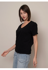 RD Style RD Style - Milla Short Sleeve V Neck Tee (Black)
