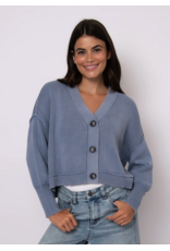 RD Style RD Style - Sumire Long Sleeve V Neck Cardigan (Acid Blue)