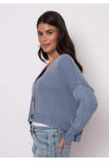 RD Style RD Style - Sumire Long Sleeve V Neck Cardigan (Acid Blue)