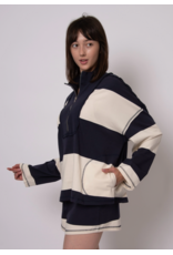 RD Style RD Style - Camille Stripe Half Zip Top (Navy)