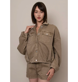 RD Style RD Style - Rumi Stretch Twill Jacket (Sand)