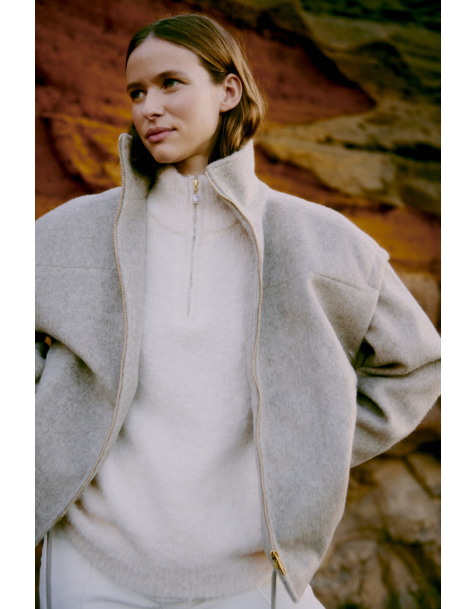 b.young b.Young - Manta Pullover (Birch)