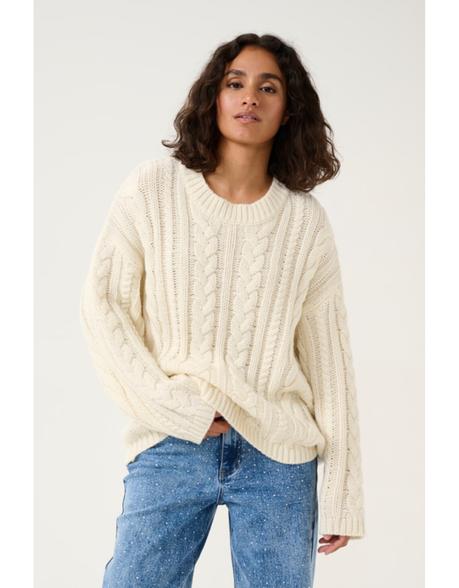 Kaffe Kaffe - Lidda Pullover (Turtledove)