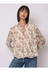 RD Style RD Style - Elfi Yoryu Crinkle Chiffon (Peach Floral)